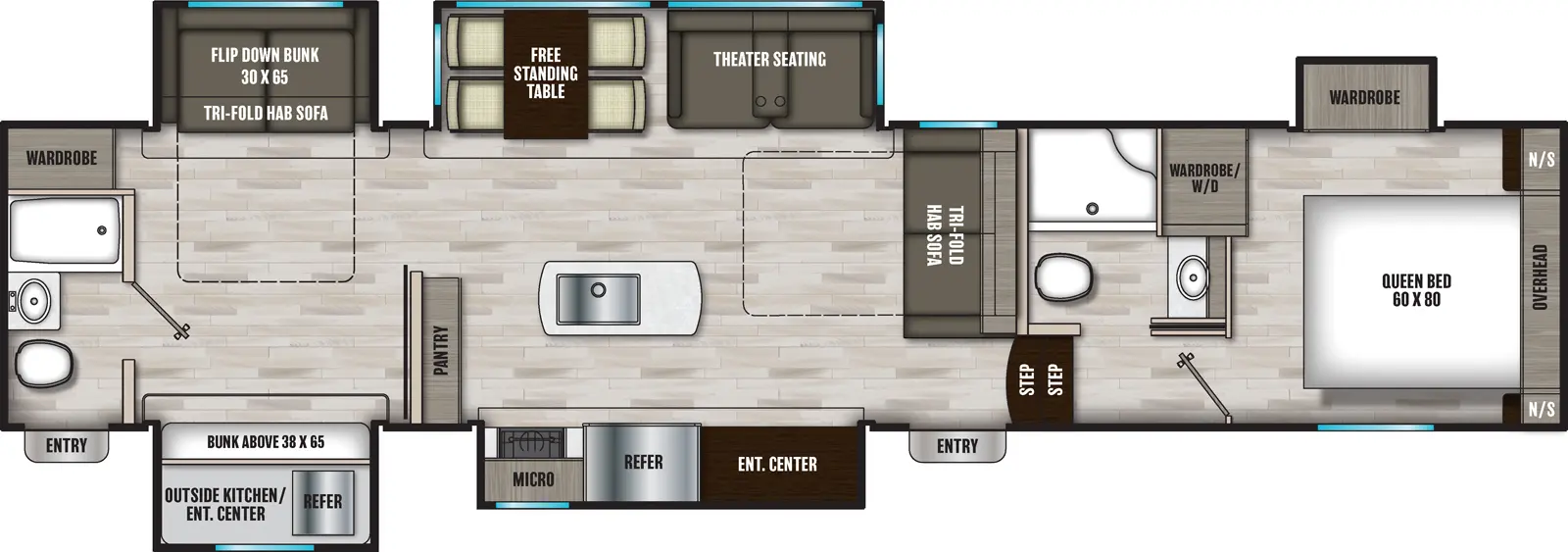 Phoenix 367BH Floorplan